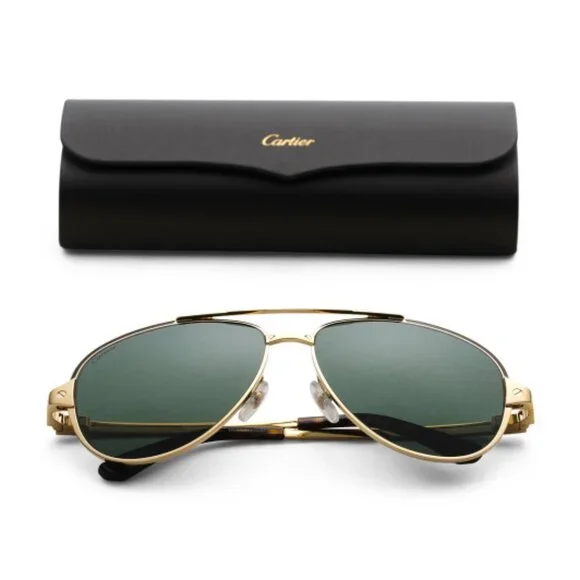 CARTIER 60mm Designer Sunglasses - Picture 1 of 4
